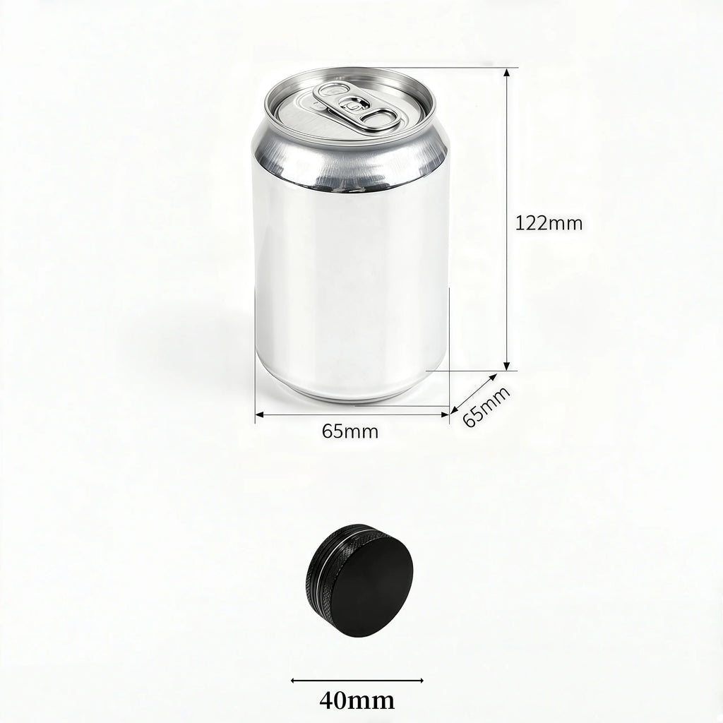 11-Color 40mm Manual Grinder - Dual-Layer Fast Grinding with Diamond Teeth, Portable Design，The best Smoking accessories