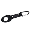 1pc Sports Outdoor Kettle Buckle Carabiner Water Bottle Holder Camping Hiking Aluminum Rubber Buckle Hook High Quality