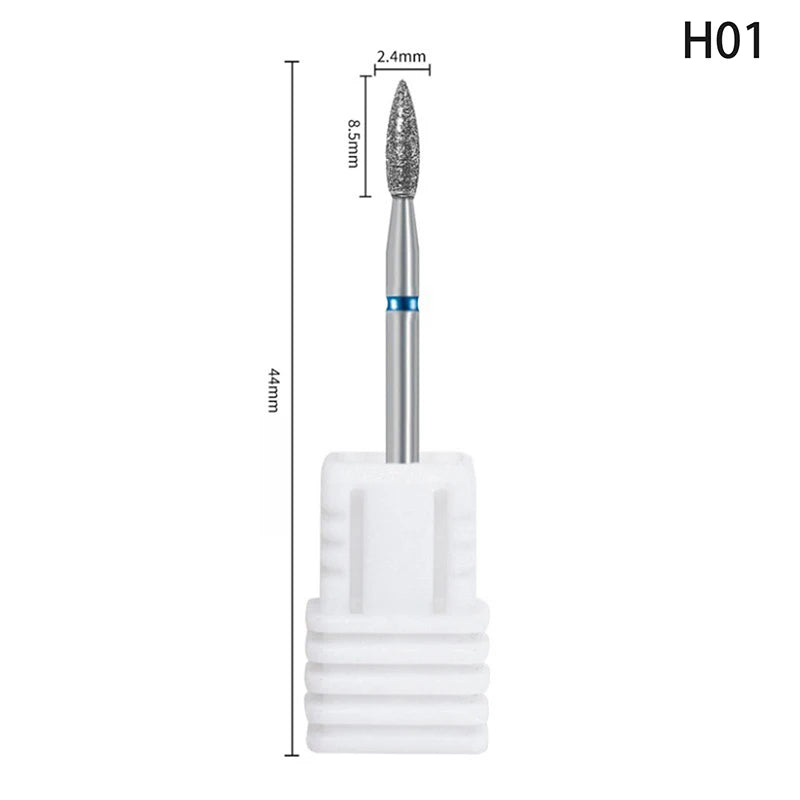 Hot Sale New Nail Drill Bit Mill Cutter All For Manicure Machine Bit Tools Accessories Cuticle Clean For Removing Nail Gel