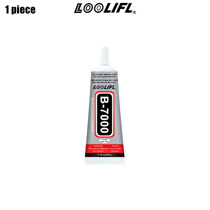 B7000 Industrial Adhesive, Contact Type, Used for Mobile Phone Repair, DIY Crafts, Touchscreen Glass Strong Adhesive, 15ml-110ml