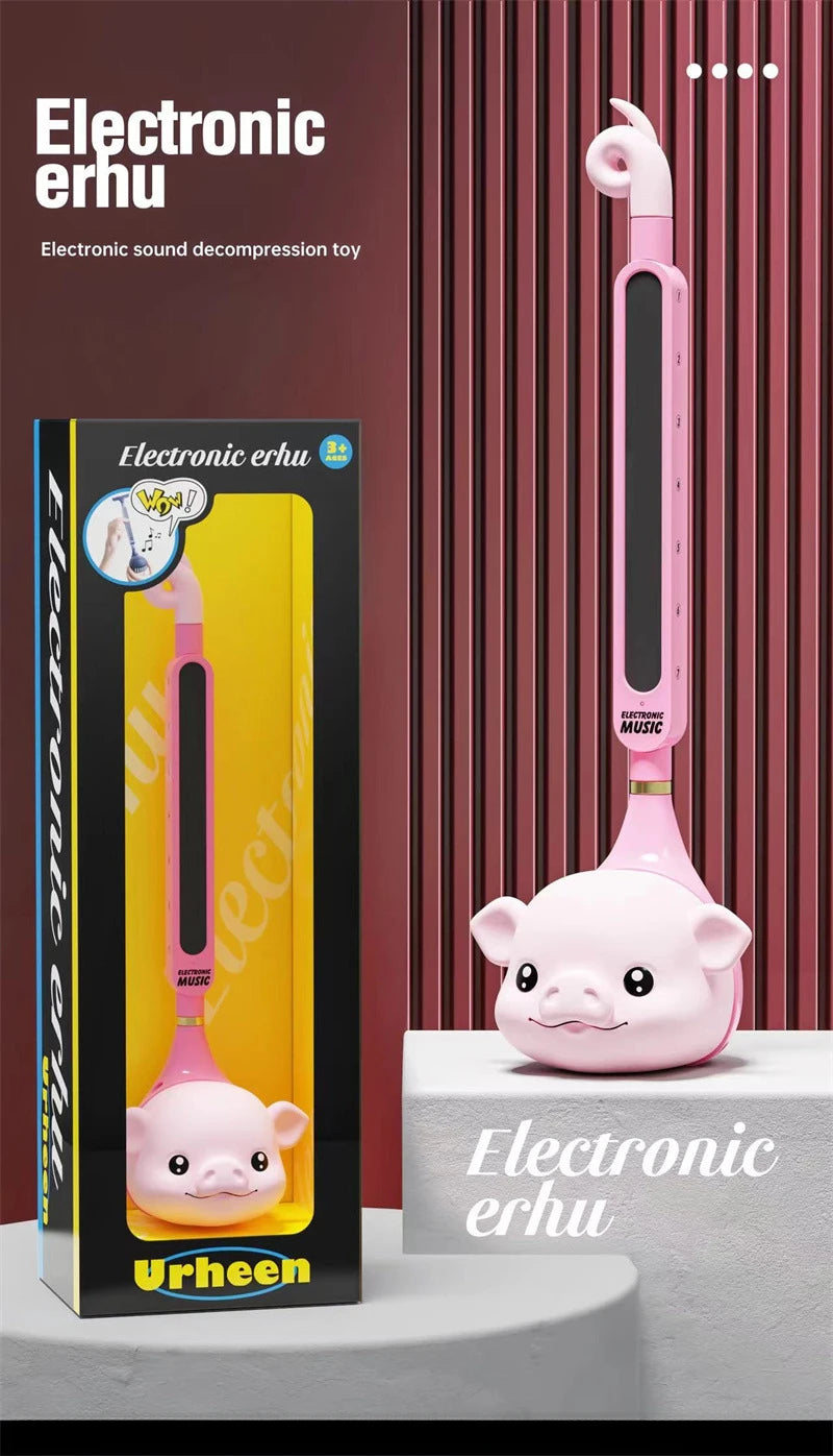 USB Charging Music Synthesizer, Tadpole Kawaii Electronic Musical Instrument, Educational Gift for Kids Adults