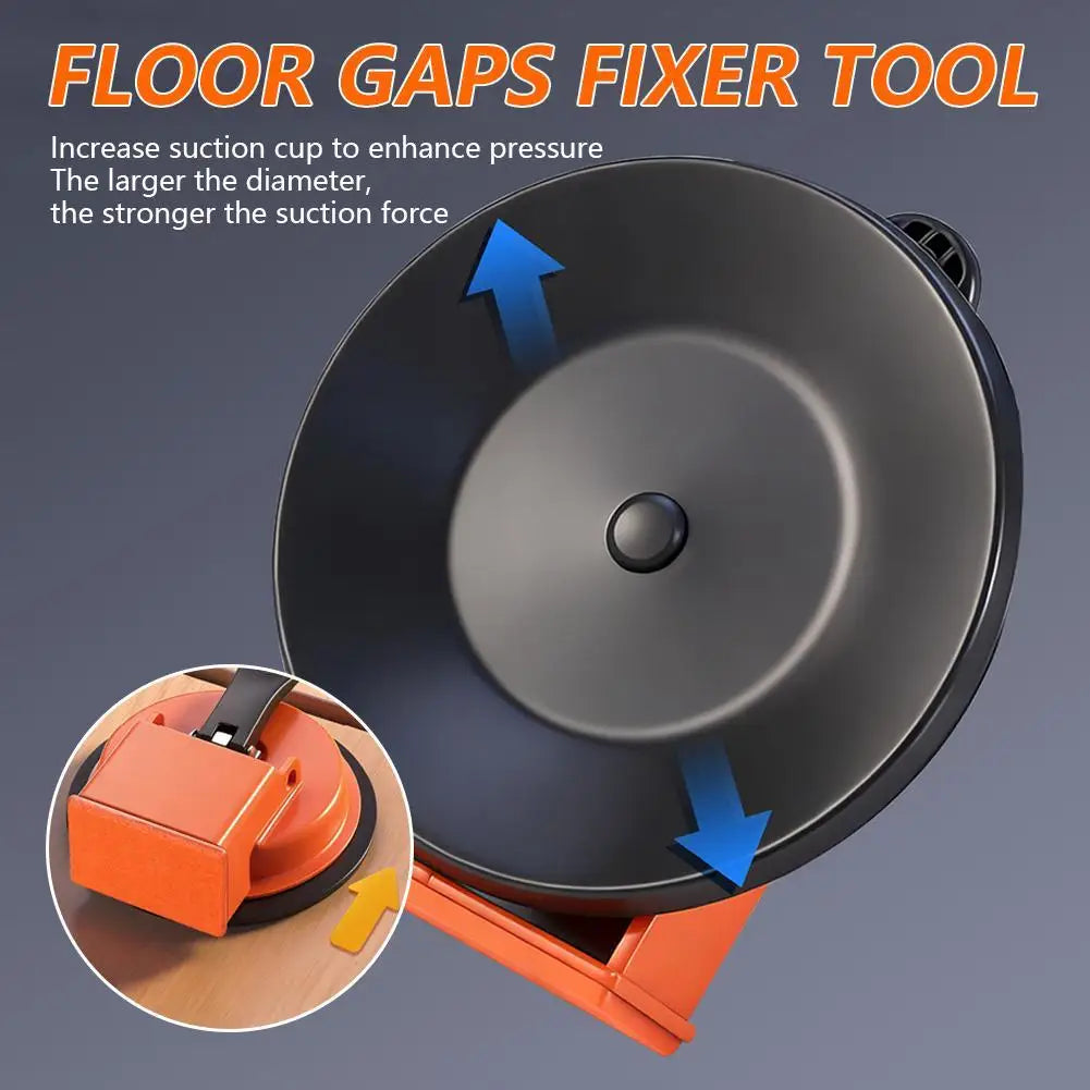 1PC Floor Gaps Repair Tool with Splicing Suction Cup Strong Vacuum Extractor And Rubber Hammer for Tile Installation Handling