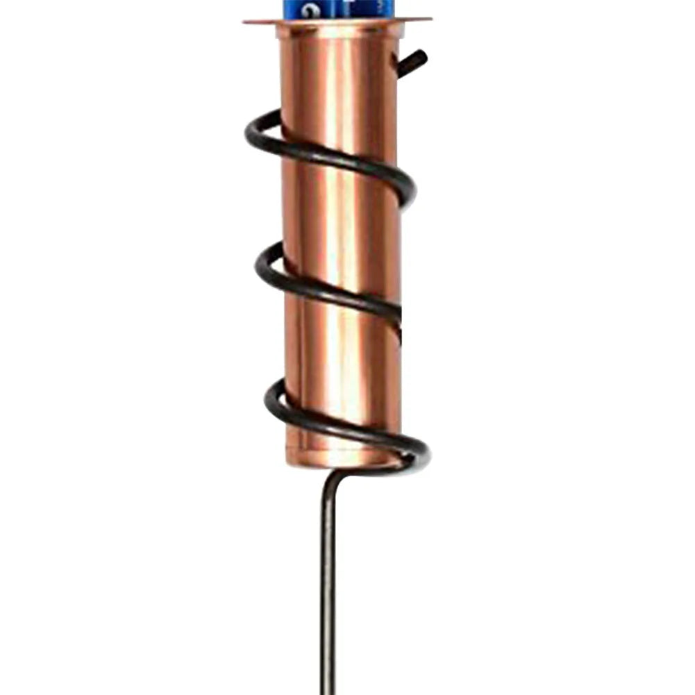 Copper Rain Guage Weather Station Accurate Measuring Tool for Rainfall Detection and Garden Monitoring