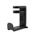 Under The Table, Non-Perforated Earphone Holder Can Turn 360 Degrees. Earphone Holder Is a Storage Type