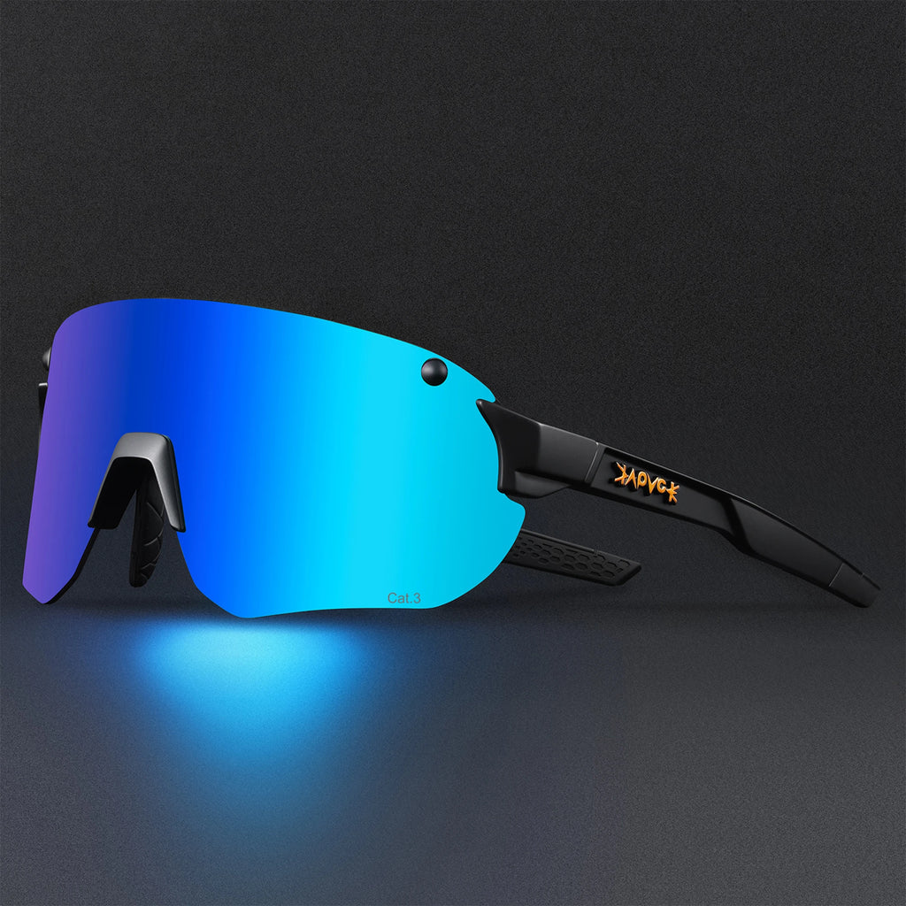 Kapvoe UV400 Fashion Sunglasses Men MTB Bike Cycling Glasses Eyewear Women Bike Outdoor Sports Night-riding glasses for racing