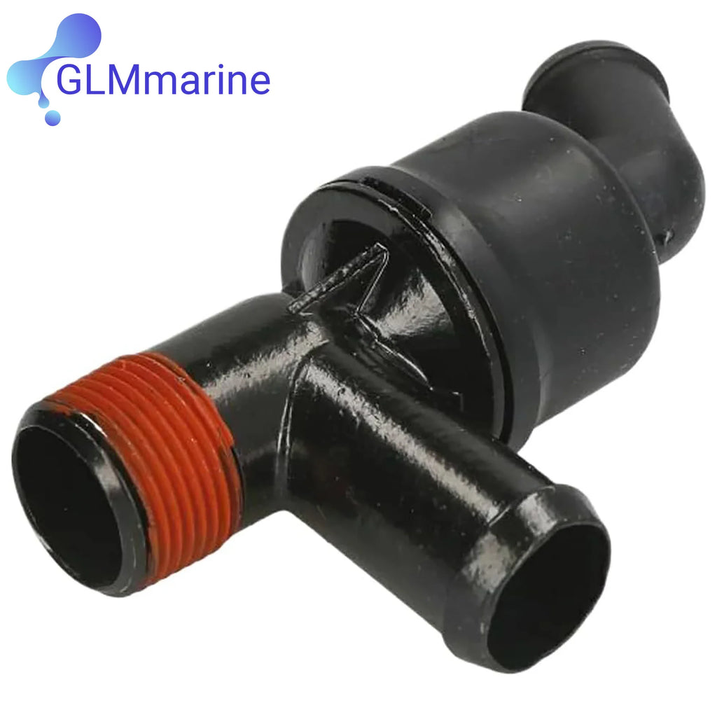 Manifold Drain T Fitting 863786A1 Compatible with MerCruiser V6 V8 Engines 350 377 MAG 4.3L 5.0L 5.7L 6.2L MPI 22-863786A1