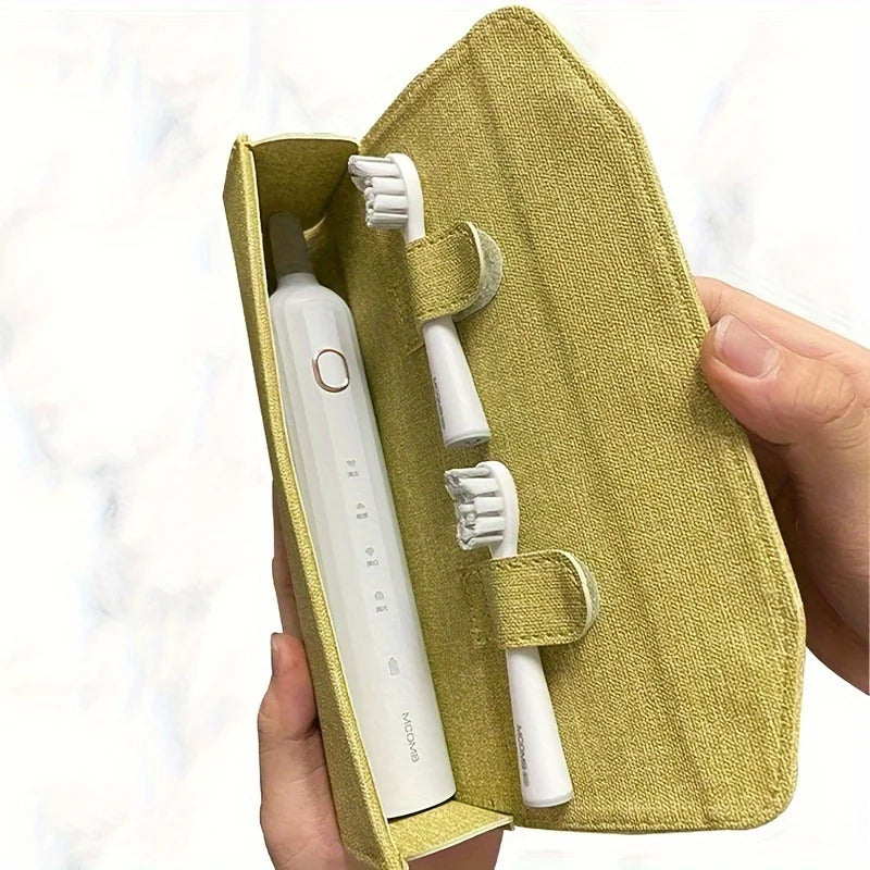 Universal Travel Toothbrush Box - Durable and Protective Fabric Bag with Storage Function, Easy to Carry, Travel, and Home Use