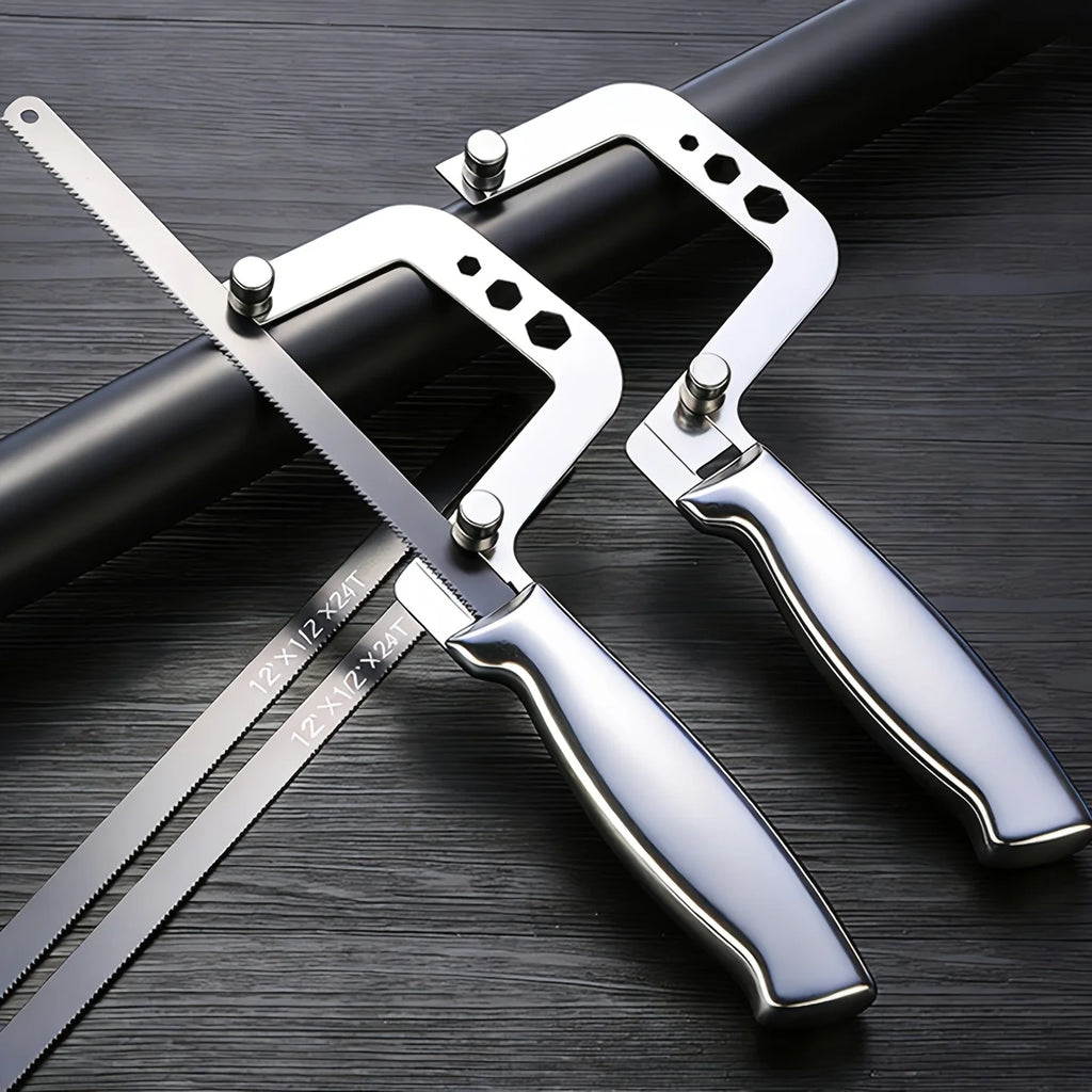Mini Hacksaw Handmade Small Hacksaw Household DIY Handheld Saw for Wood / Plastic / Metal Cutting