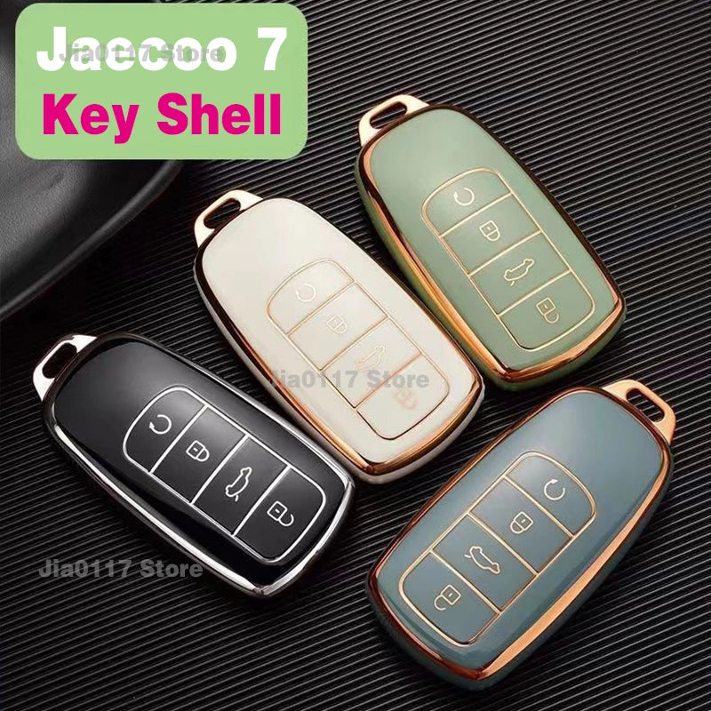 For Chery Jaecoo 7 J7 Jaecoo 8 J8 Tiggo 9 Car Key Holder Keychain Silicone Case Key Cover Free shipping