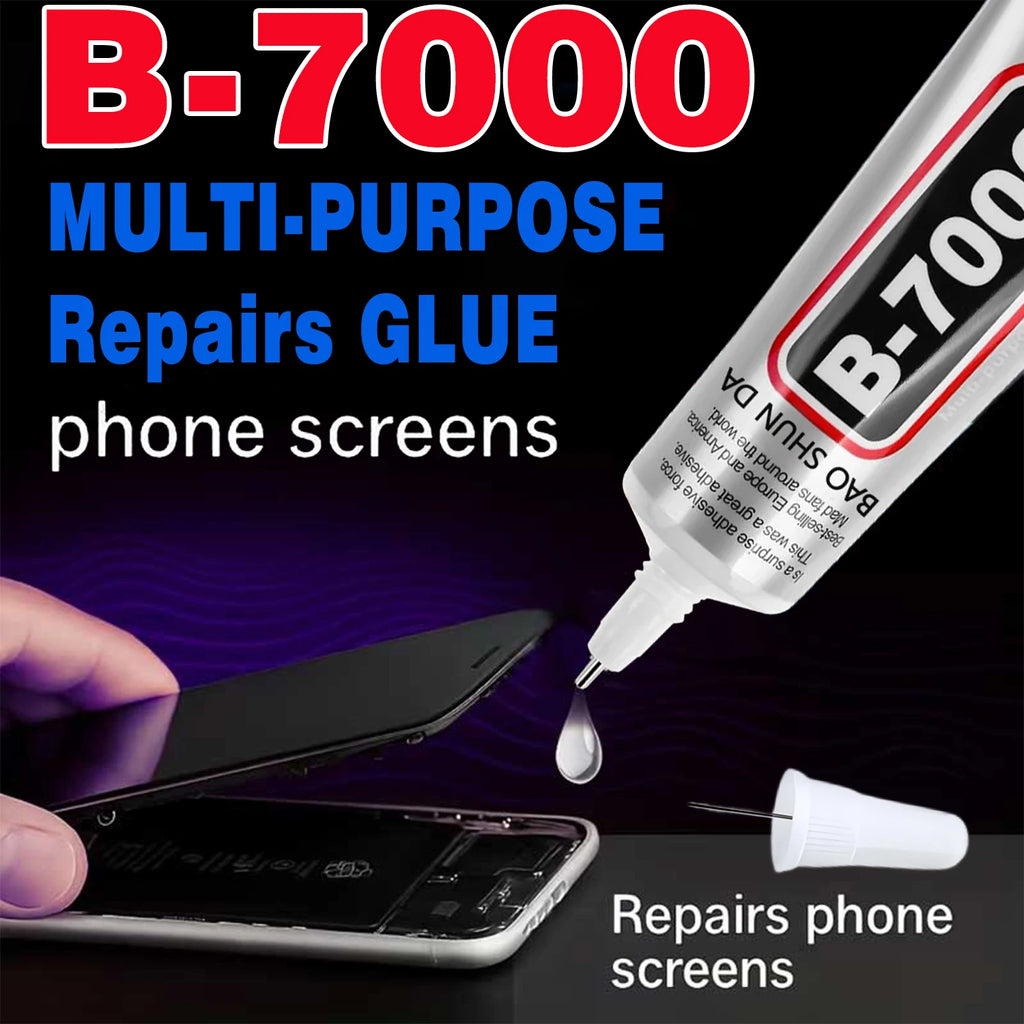 b7000 Cell Phone Adhesive,Transparent Glue, Screen Glue for Jewelry, Glass Fabric Craft Paper Wood, Waterproof, High-Performance