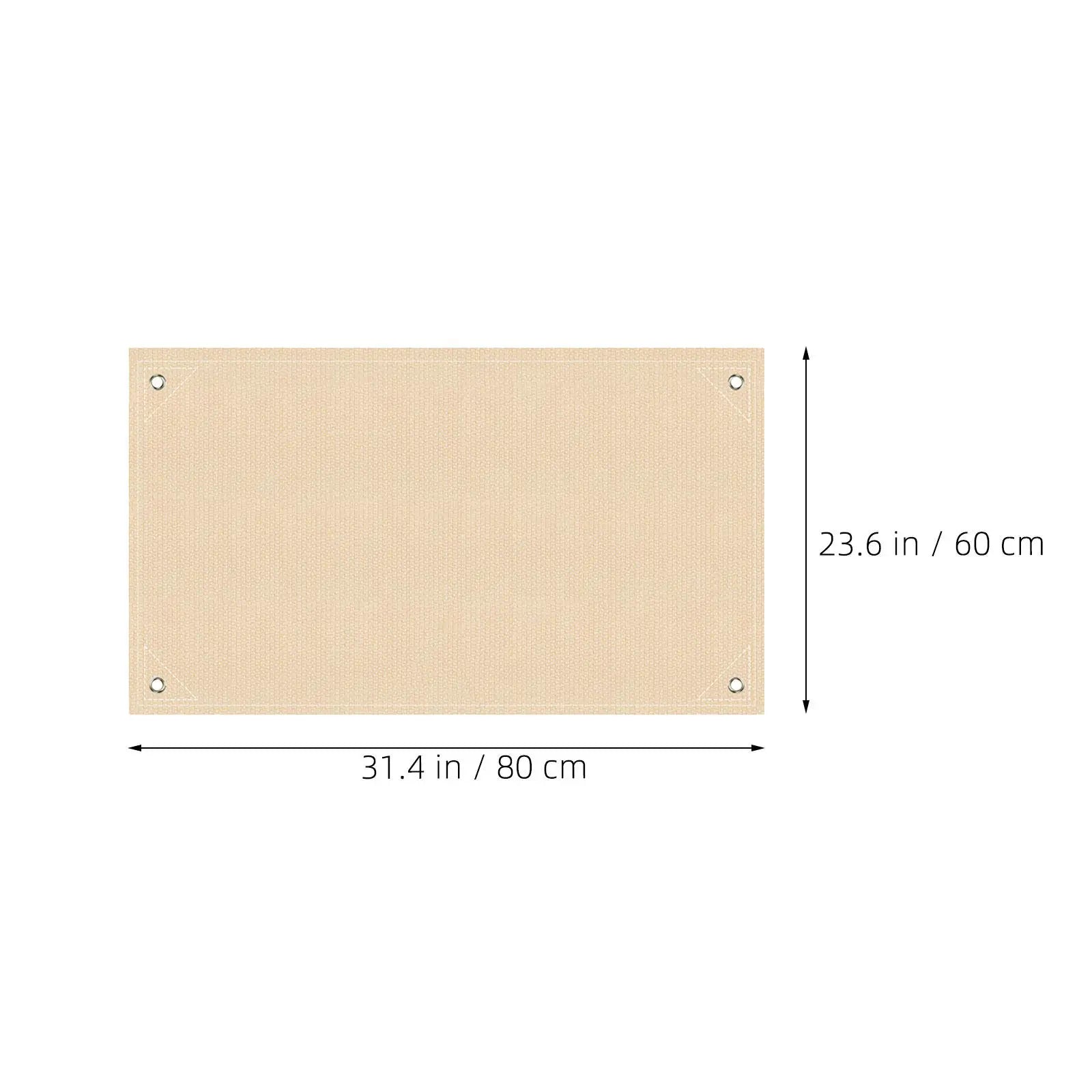 2Pcs Outdoor Fireproof Picnic Blanket Fiberglass Grill Mat Fire Retardant Heat Resistant Pad Fire Pit Deck Patio Protector Bbq