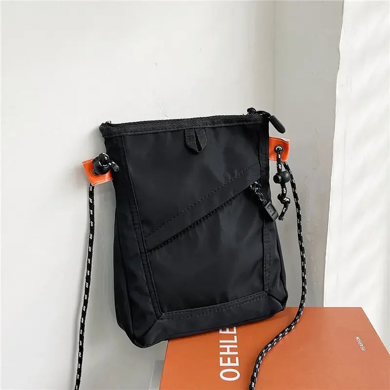 NEW Fashion Small Square Messenger Bag Mini Waterproof Travel Casual Shoulder Men Women Mobile Phone Crossbody Bag Wholesale