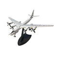1/200 Scale Tupolev TU-95 TU95 Bear Type Strategic Bomber Aircraft Metal Military Diecast Plane Model Collection or Gift Display