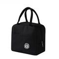 Insulated Lunch Bag Oxford Cloth Lunch Bag Insulated Lunch Box Bag with Leakproof Aluminium Foil Lining Mouth Zipper for Commute