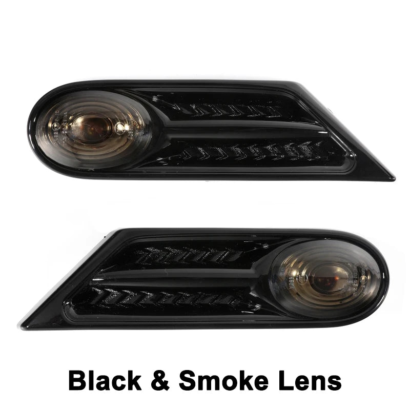 2Pcs/set Car Side Fender Maker Indicator LED Signal Light For BMW MINI COOPER R56 R57 R58 R59 2007-2013 63137260202 63137260201
