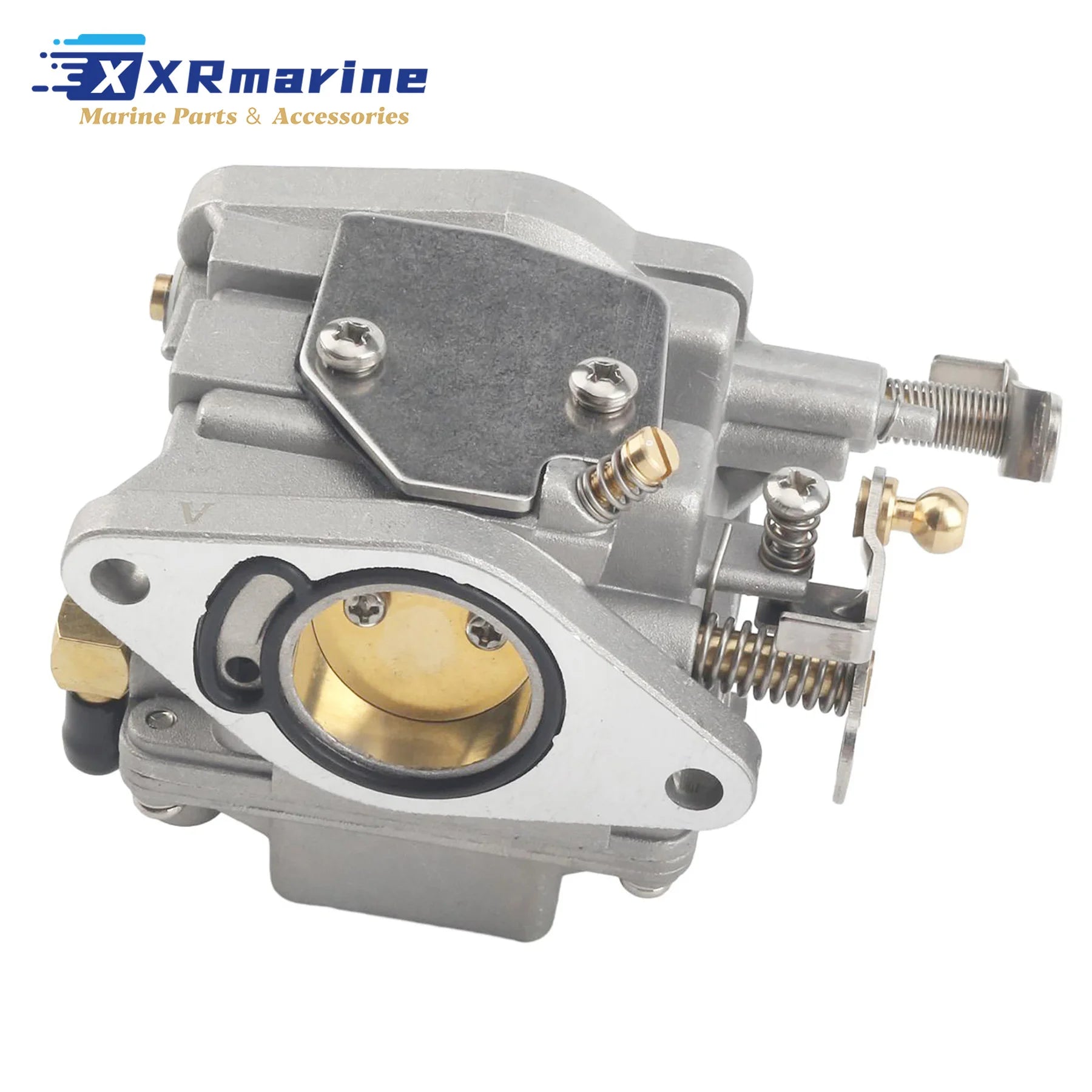 6L2-14301-02 Boat Motor Carburetor Kit Compatible with Yamaha 20HP 25HP Outboard 2 Stroke 6L2-14301 6L2-14302 6L2-14302-01