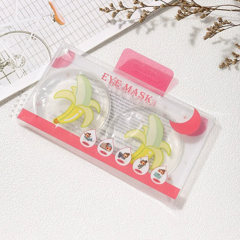 Cooling Eye Compress Patch Unisex Eye Care Mask Eyeshade for Relief of Eye Fatigue Sleep Aid for Men And Women