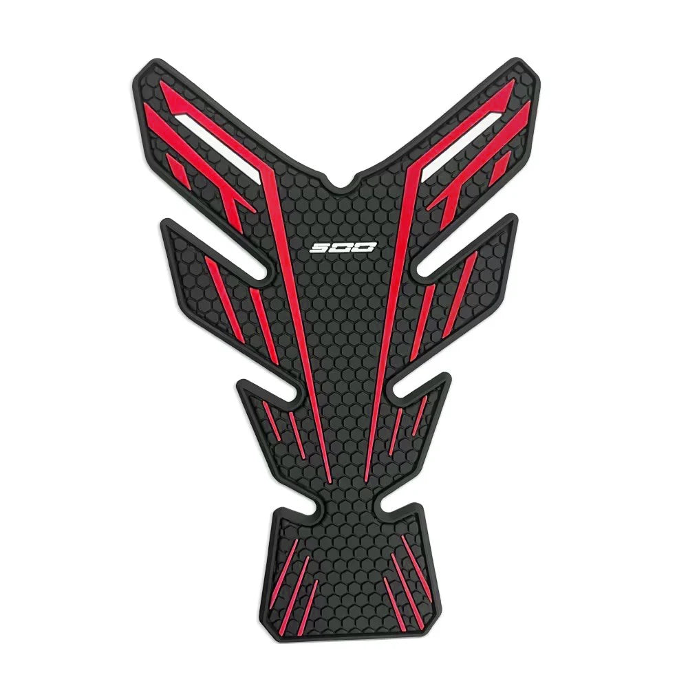 Ninja500 2025 Motorcycle Accessories Non-slip Side Fuel Tank Stickers Waterproof Pad Rubber Sticker For NINJA 500 SE 2024 2025