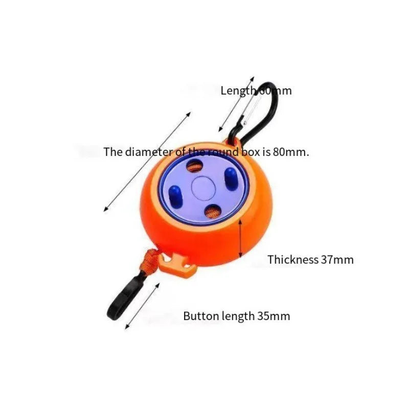 8M Folding Hanger Travel Portable Travel Home Dormitory Students Travel New Thickened Multifunctional Clothes Drying Clip
