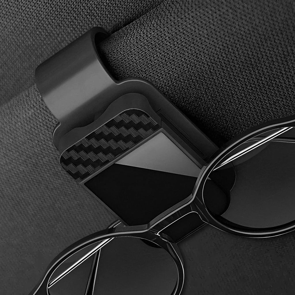 Car Sun Visor Sunglasses Holder, Auto Eyeglass Storage Clip for Sun Visor, Universal Vehicle Eyewear Organizer