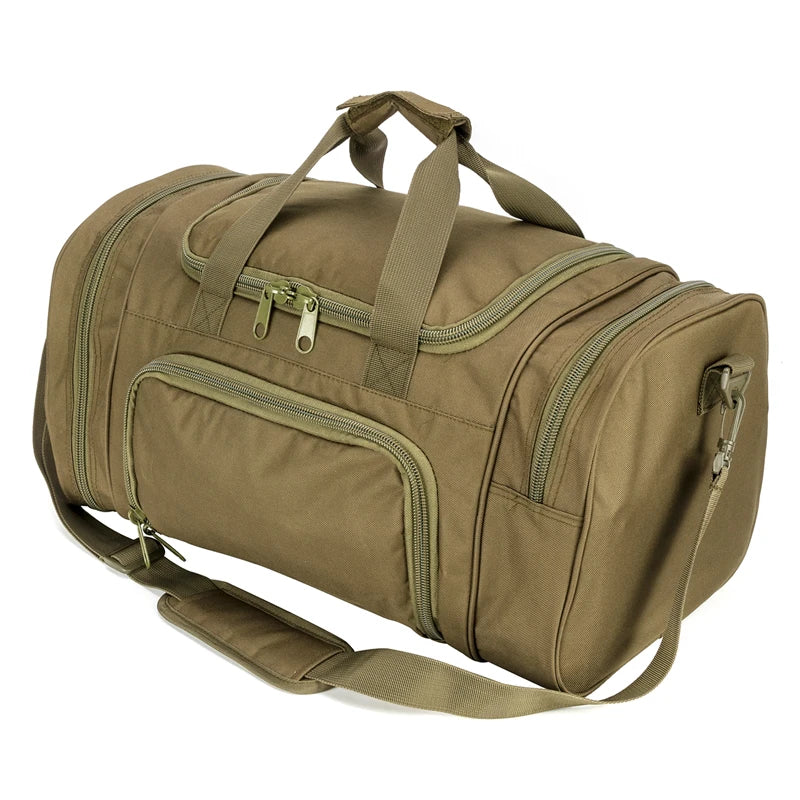 Lightweight Sports Travel Duffel Bag for Men and Women  carry-on luggage Gym Bag with Shoes Compartment for Women & Men