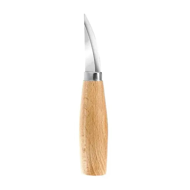 Wood Carving Tools Woodcarving Knife Chisel Woodworking Hand Tool DIY Spoon Carving Knife Woodcarving Tools Carving Knife