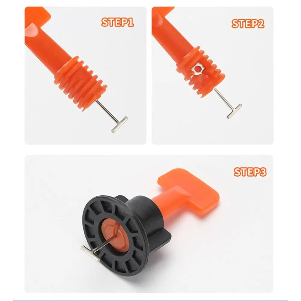 126pcs/151pcs Replacement Floor Leveling Tile Spacers Clips Leveling System Reusable Tile Leveling Clips Floor Gap Clips