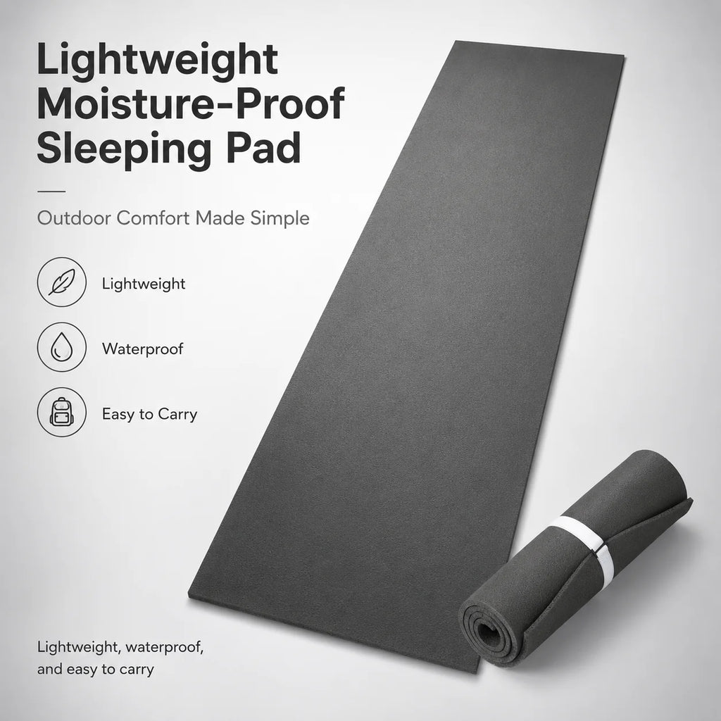 Lightweight XLPE Camping Mat Waterproof Moisture-Proof Sleeping Pad for Hiking Trekking Outdoor Picnic Portable Picnic Blanket