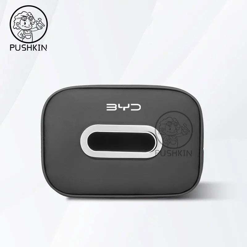 Suitable For BYD SHARK 6  2024 2025 2026 Car Tissue Box Seat Rear Hanging Drawer Specialized Automotive Accessories