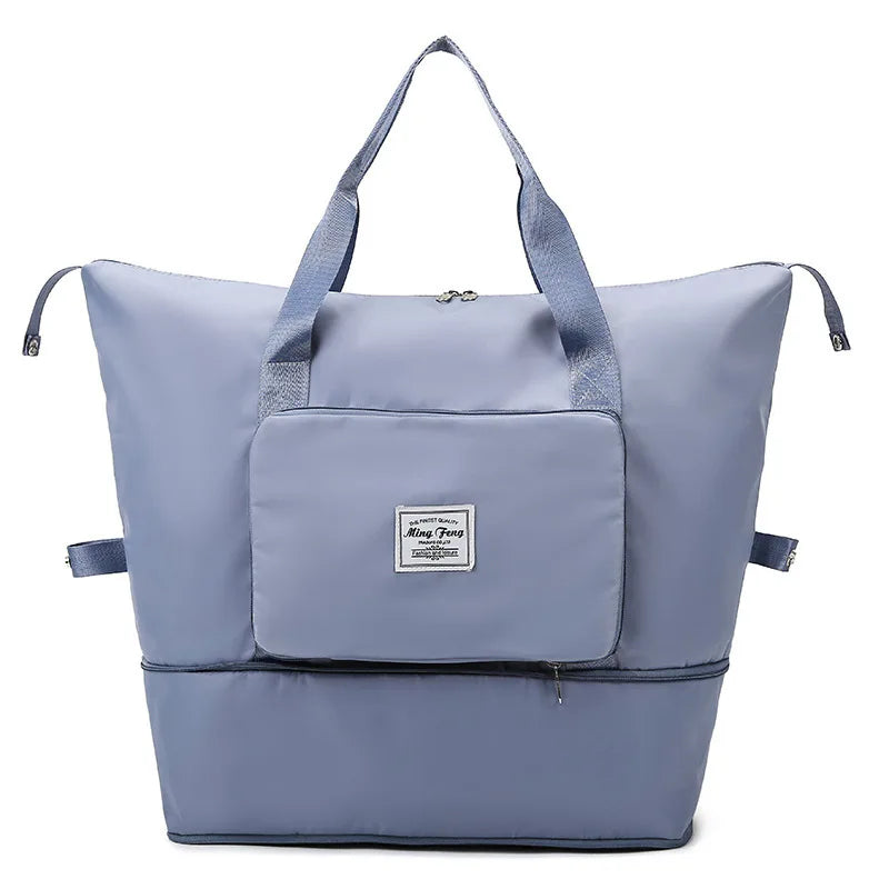 1pcs can expand large-capacity travel storage bags, hand luggage, folding waterproof bags, short-distance portable and light.