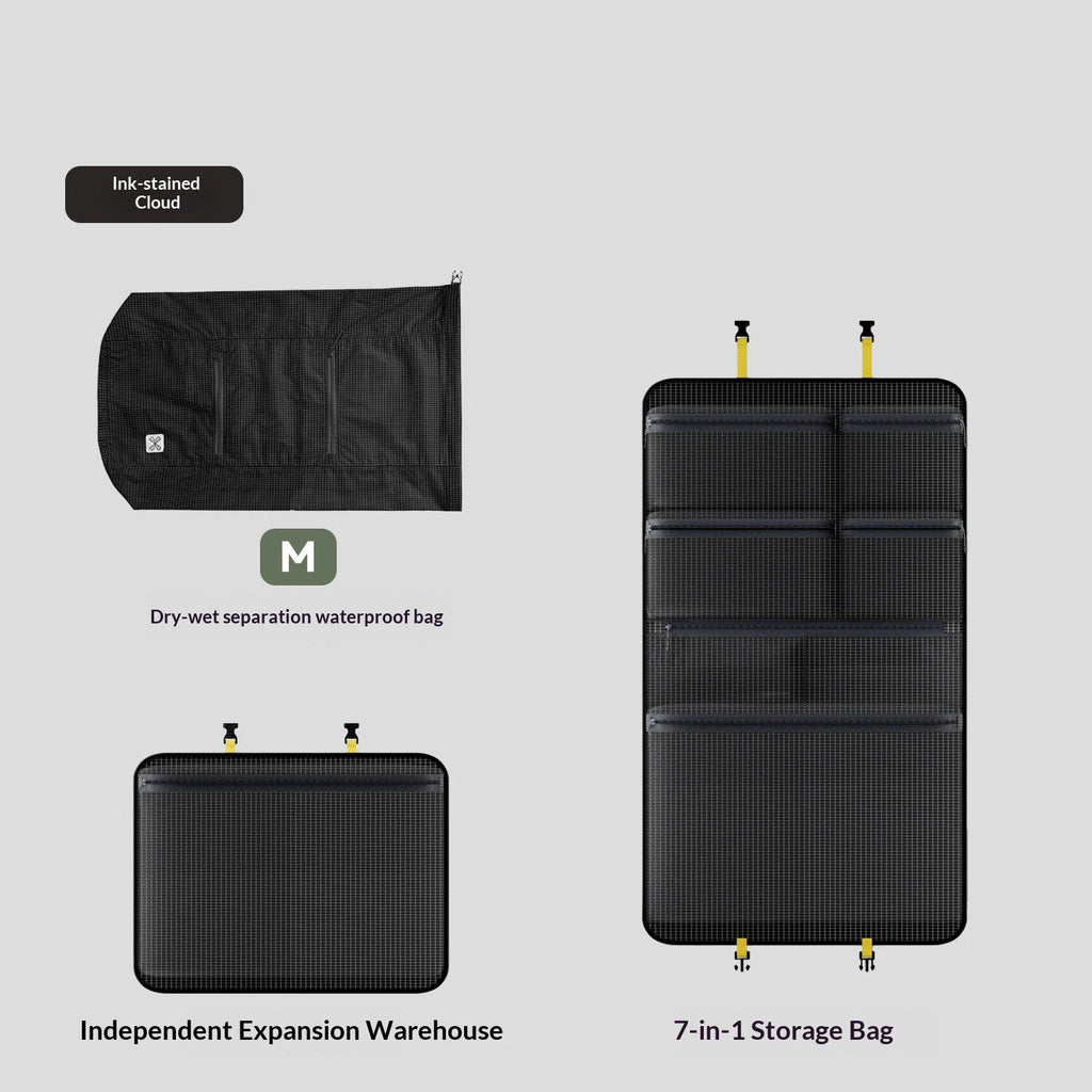 Travel Packing Bag Portable Business Trip Travel Suitcase Clothing Organizer Innerwear Separate Packing Bag Stuff Sack