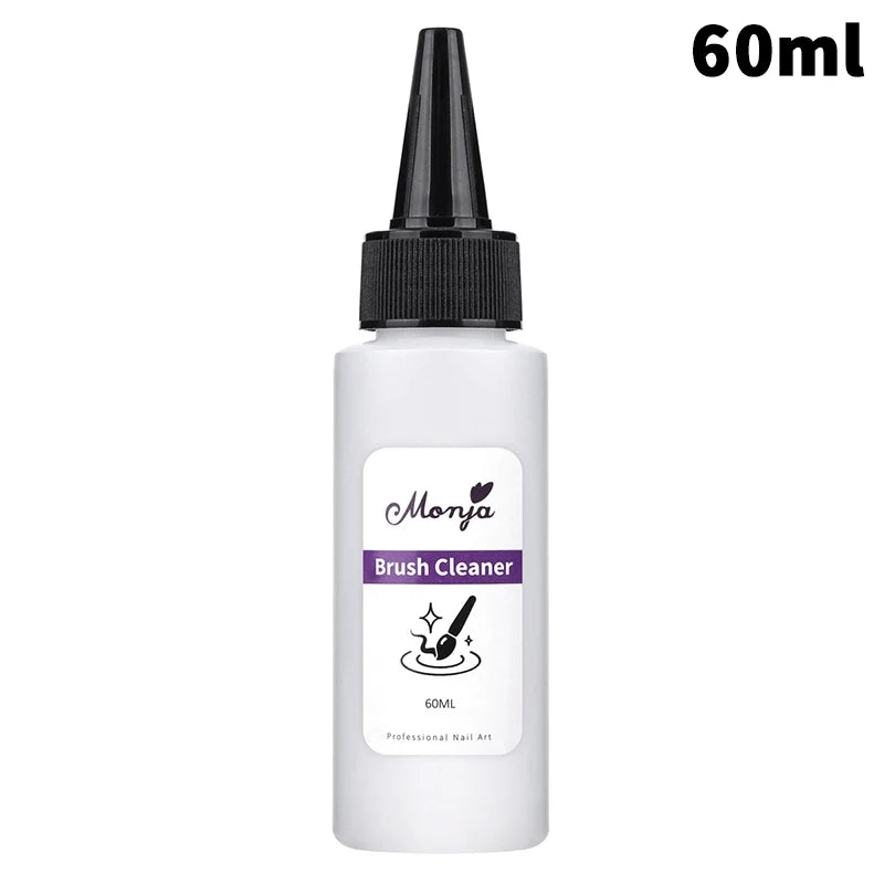 Nail Brush Cleanser Liquid Remover Acrylic UV Gel Polish Quick Degreaser Professional Manicure Care Cleaning Tool 30/60ml