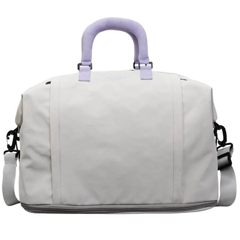 Expandable Portable Travel Bag with Large Capacity Handheld Shoulder Bag for Yoga Fitness Ideal for Lightweight Outings