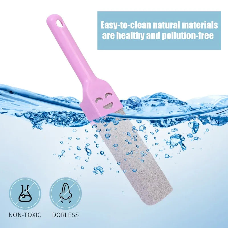 Pumice Stone Toilet Brush Bathroom WC Toilet CleaningStone with Handle Tile Sink Bathtub Limescale Stain Remove Cleaning Tools