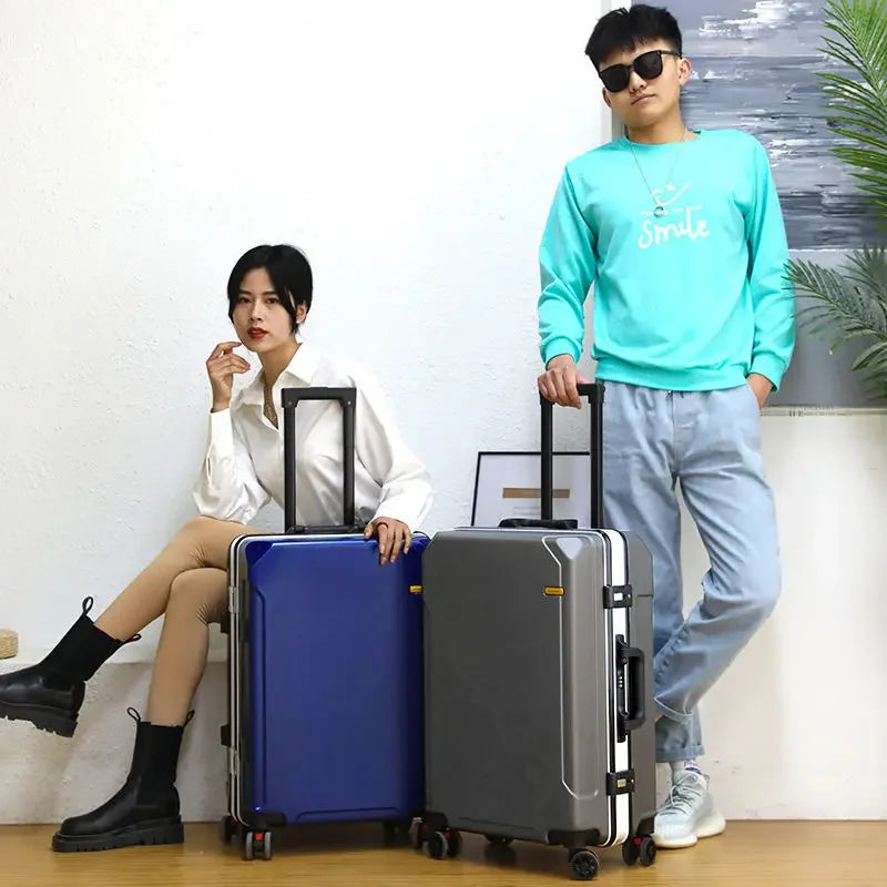 New passwords Travel Luggage Rolling Wheels Travel suitcases Universal silent wheel large size Business Trolley luggage valises