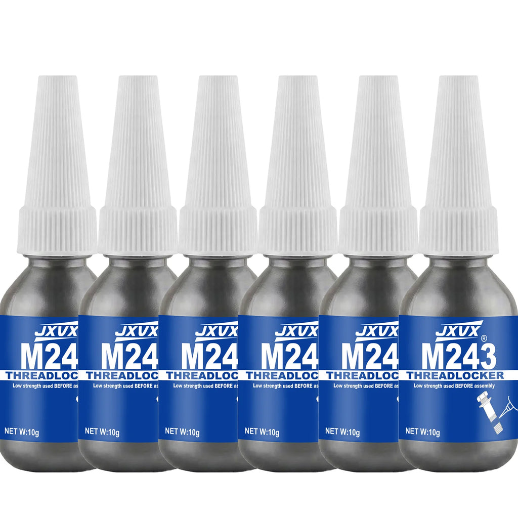 Threadlocker Blue\Red Nuts-Bolt Locker, Screw Anaerobic Adhesive Lock Tight Seal Fasteners Anaerobic Curing Metal Glue,Rustprof