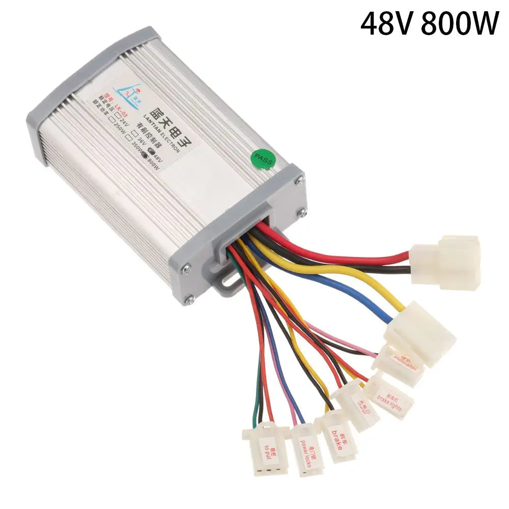E-bike Accessories 24V/36V/48V Electric Bicycle Parts Bicycle Controller Brushed Controller Electric Bike Motor