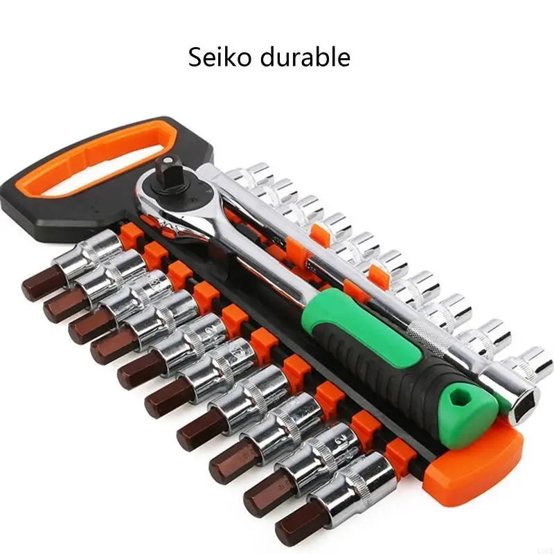 Socket Organizers Rack Portable Socket Tray 1/3-Inch 3/8-Inch 1/2in