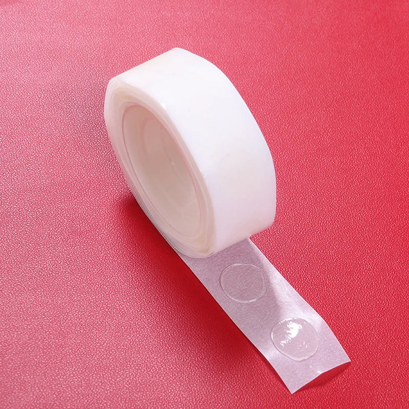 Reusable Silicone Adhesive Dots for Wall Decor-Strong Clear Double Sided Sticky Dots Removable for Photos,Posters,Party Balloons
