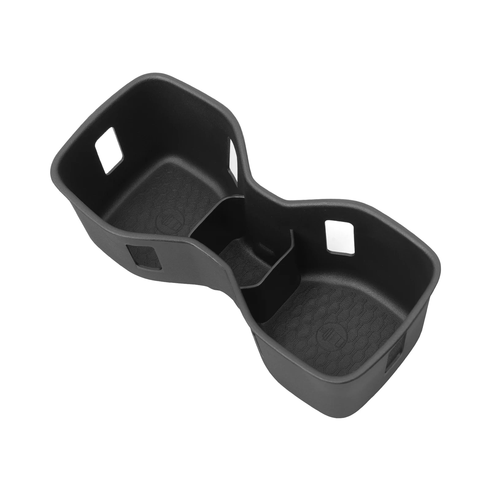 Smabee for Nissan Frontier 2022-2025 2026 Limiter Fixed Console Water Cup Holder Storage Box Tray Silicone Car Accessories Black