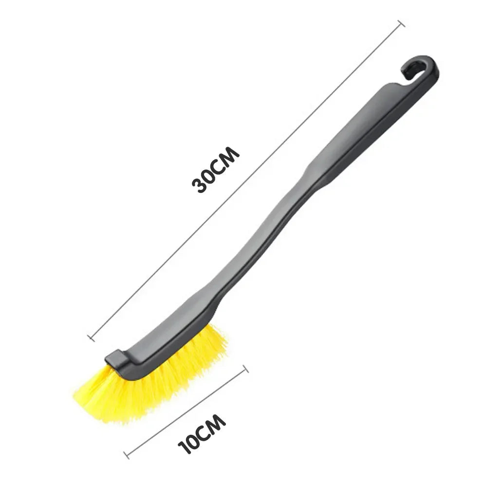1pc Universal Car Wheel Plastic Handle Cleaning Brush Car Tire Detail Wash Brushes Auto Rim Washing Tool Car Tool Accessories