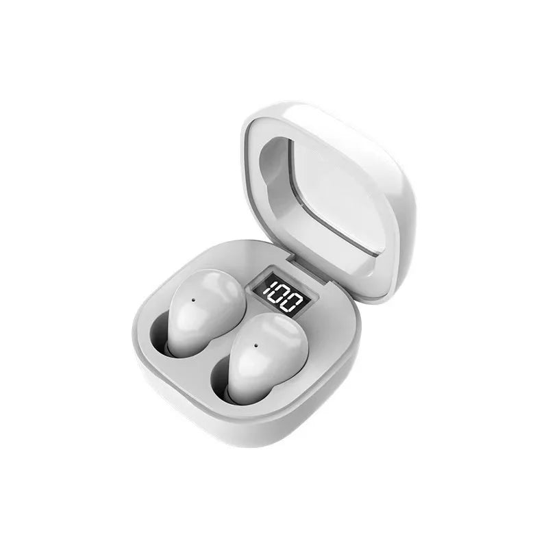 SK19 Wireless Bluetooth Headphones In-Ear Invisible Sleep Earbuds With Mic Noise Cancelling Earphones HiFi Music Headset