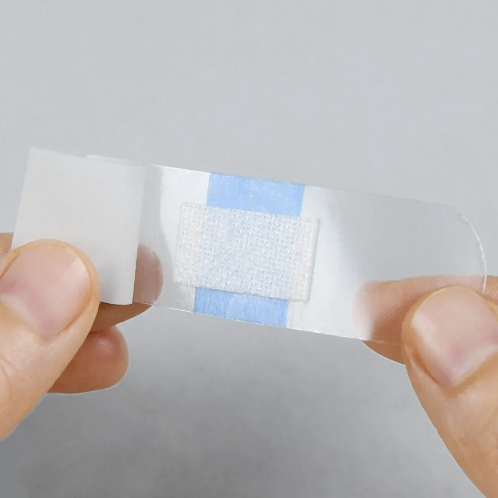 120 pieces of waterproof band-aid, transparent, invisible, hemostatic, breathable, anti-wear band-aid