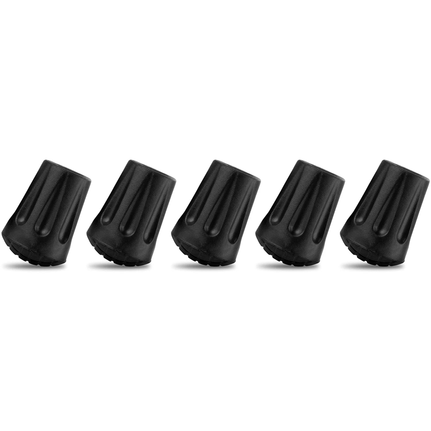 1-5Pcs Universal Trekking Pole Tips Replacement Protectors Walking Stick Tips Rubber Cane Tips Ski Tip Protector Accessories
