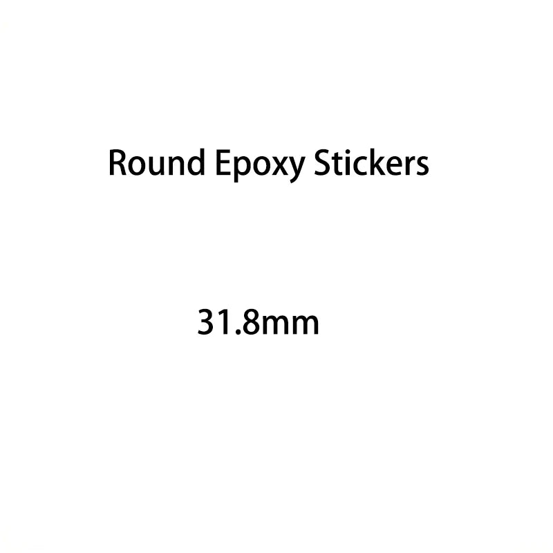 50/100/200/500pcs 3D Clear Epoxy Stickers Round Square Heart Oval Dome Adhesive Stickers Domed Cups for DIY Jewelry Making