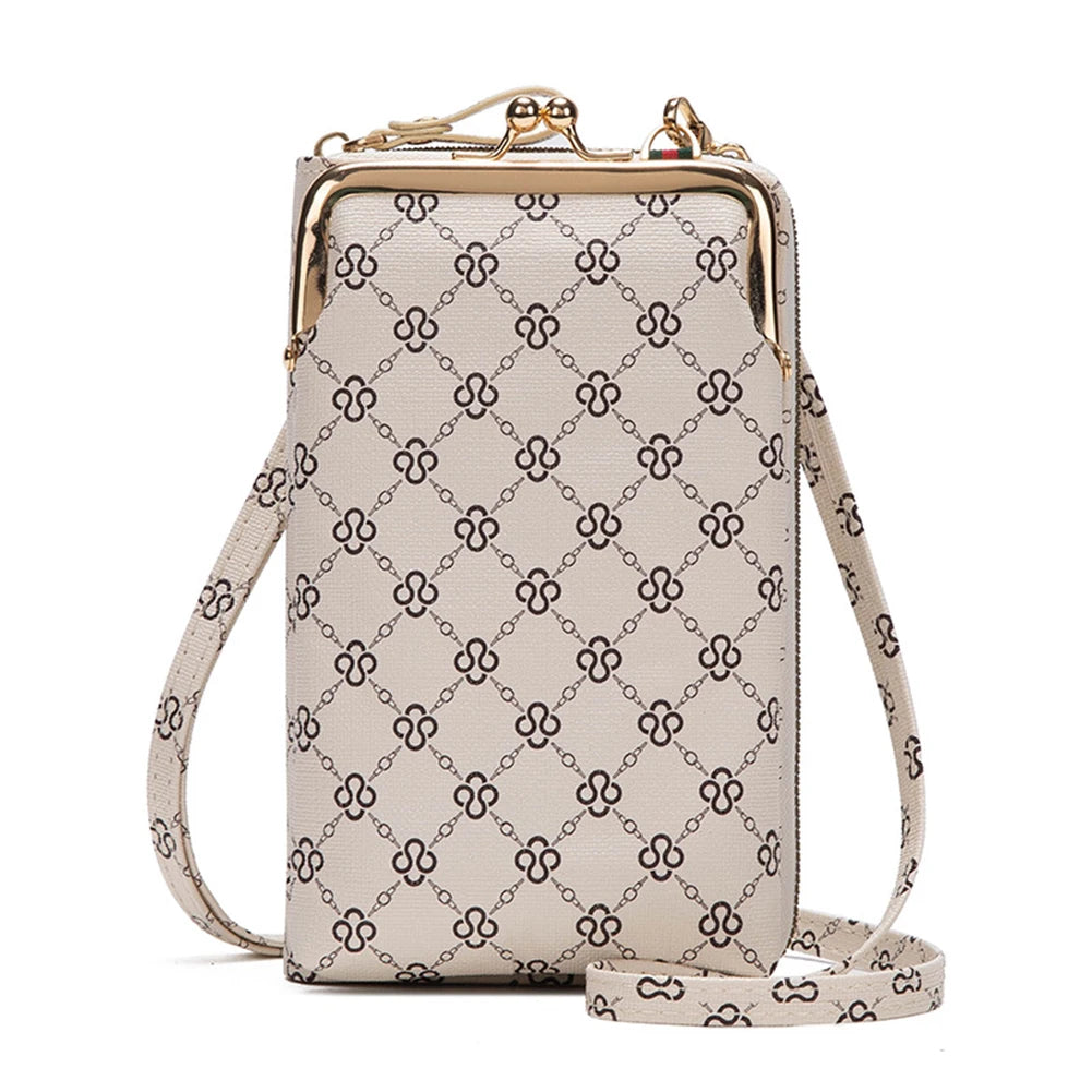 Multifunctional Mini Phone Bag Soft PU Materials Multiple Color To Choose For Daily Traveling