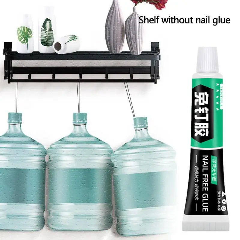 No More Nails Invisible White Instant Grab Adhesive Glue Multifunctional And Universal Super Glue For Paper Ceramic Metal Stone