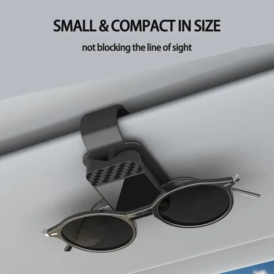 Multifunctional Car Sun Visor Clip Car Sunglasses Clip Sun Visor Glasses Card  Holder Eyeglasses Hanger Car Interior Accessories