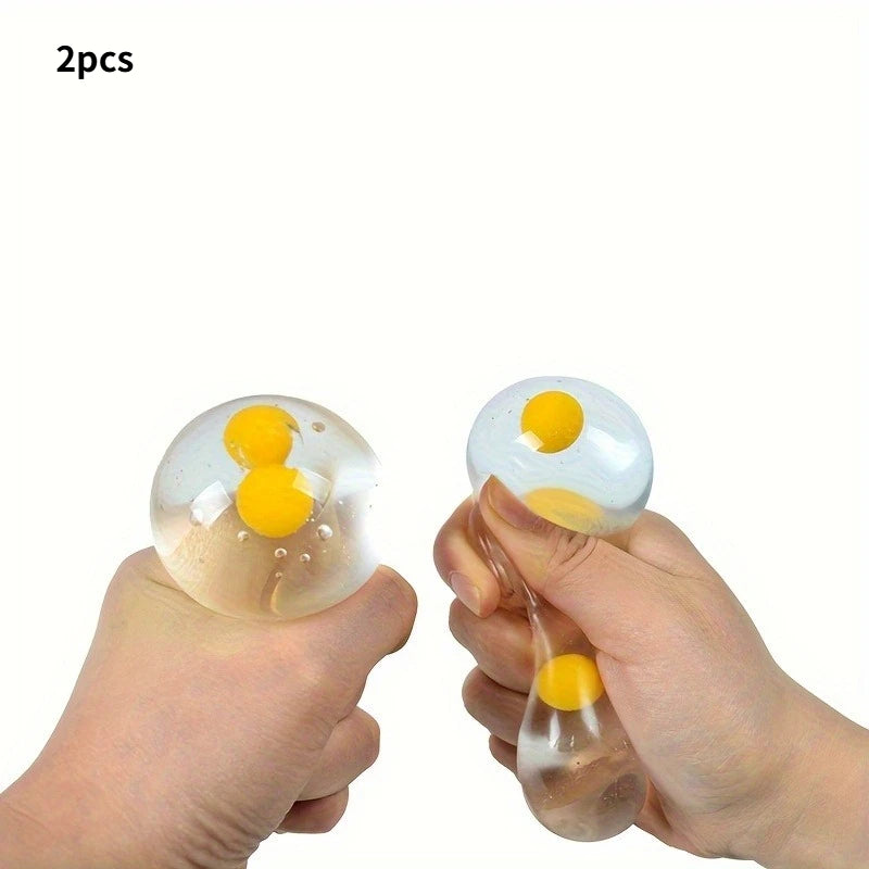 1/2/3pcs Squishy Eggs Balls | Toy for Party, Pinch Music, Squeeze Toys, Birthday Halloween Funny Gifts