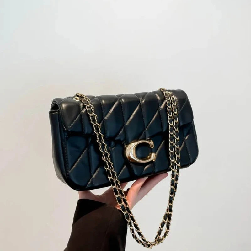 2025Small Fragrant Wind Bag Handbag Rhombic Chain Bag 2026 New One-shoulder Messenger Bag Joker High Sense Small Square Bag Tide